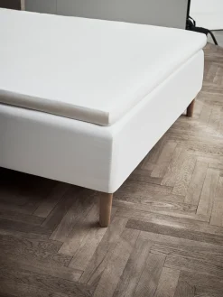 Hot JUNA Kuvertlagen 90x210 cm i hvid fra serien Percale