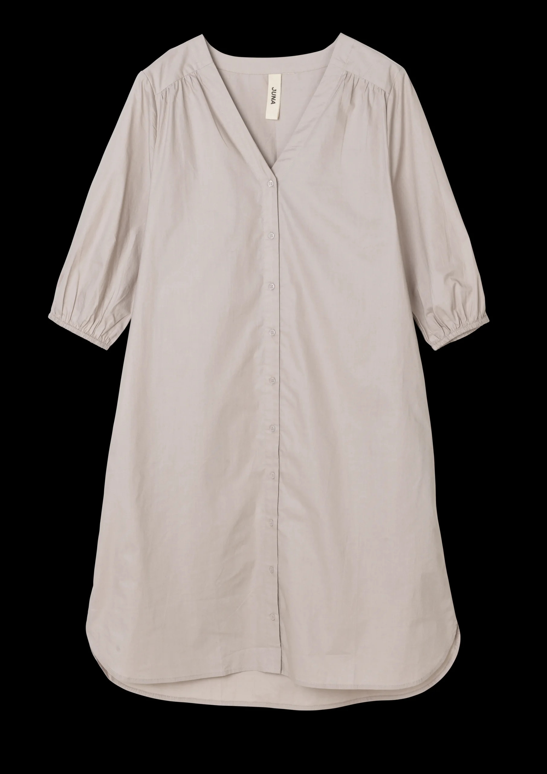 Sale JUNA Laura dress XS i grå fra serien Soft | Køb her