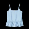 New JUNA Liv chemise S/M i blå fra serien Cube | Køb her