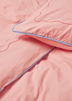 Discount JUNA Lollipop Sengetøj 140x220 cm soft pink DK - Køb nu