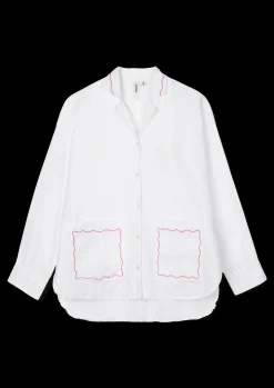 Online JUNA Lollipop Sofie Shirt S/M hvid - Køb hos Rosendahl.com
