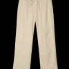 Online JUNA Monochrome Lines Barbara pants XS okker/hvid | Køb her