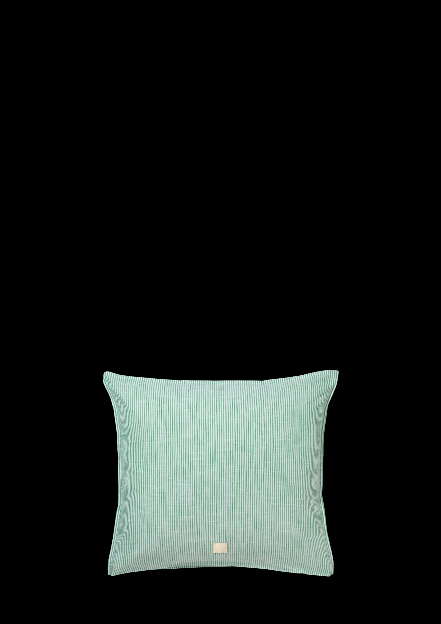 Discount JUNA Monochrome Lines Pudebetræk 60x50cm grøn/hvid | Køb her