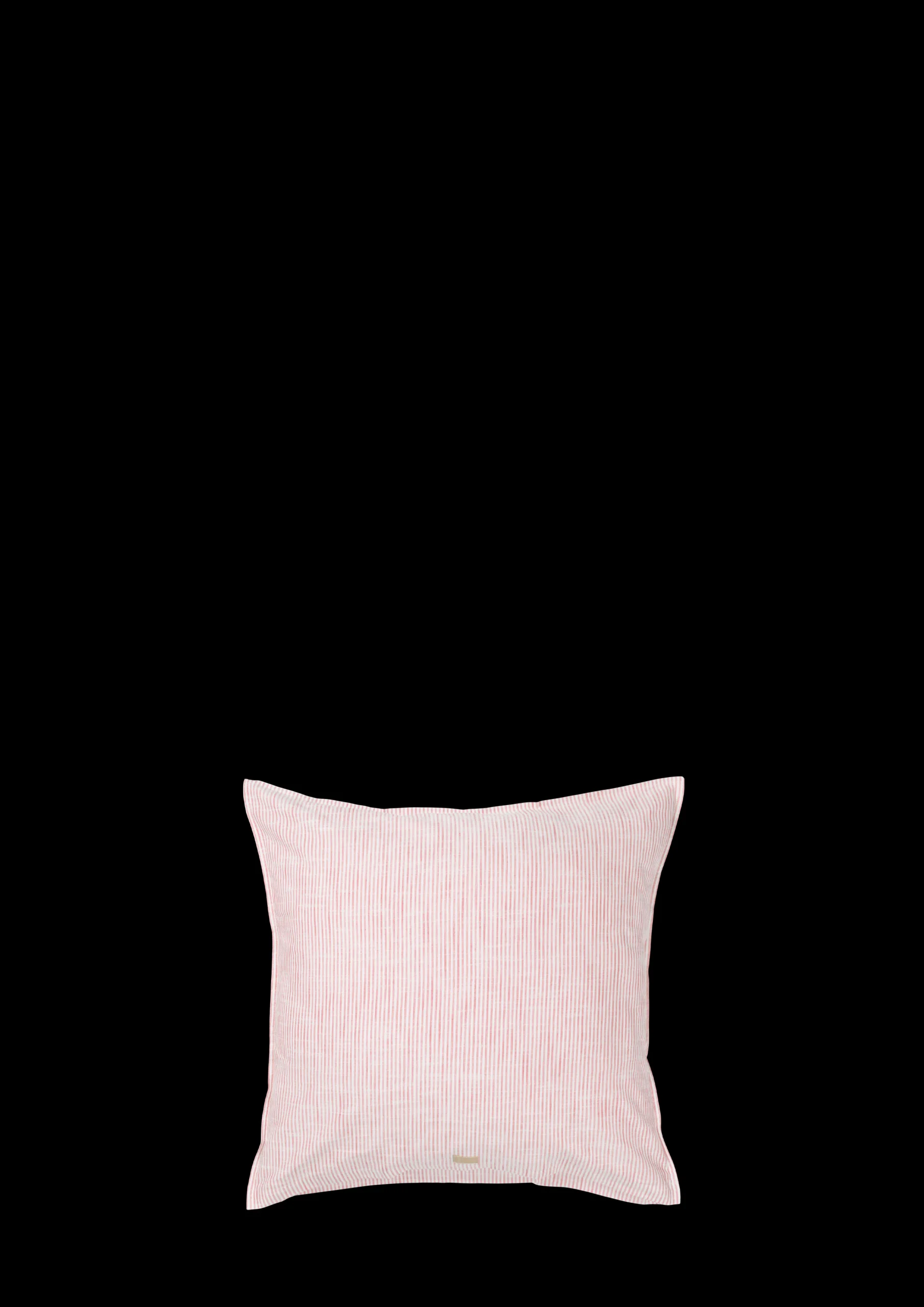 Outlet JUNA Monochrome Lines Pudebetræk 63x60 cm rosa/hvid