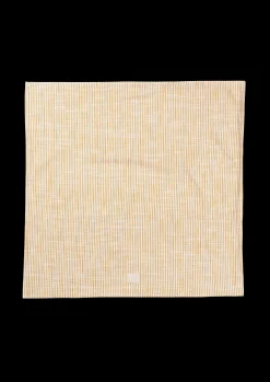 New JUNA Monochrome Lines Pudebetræk 63x60 cm okker/hvid