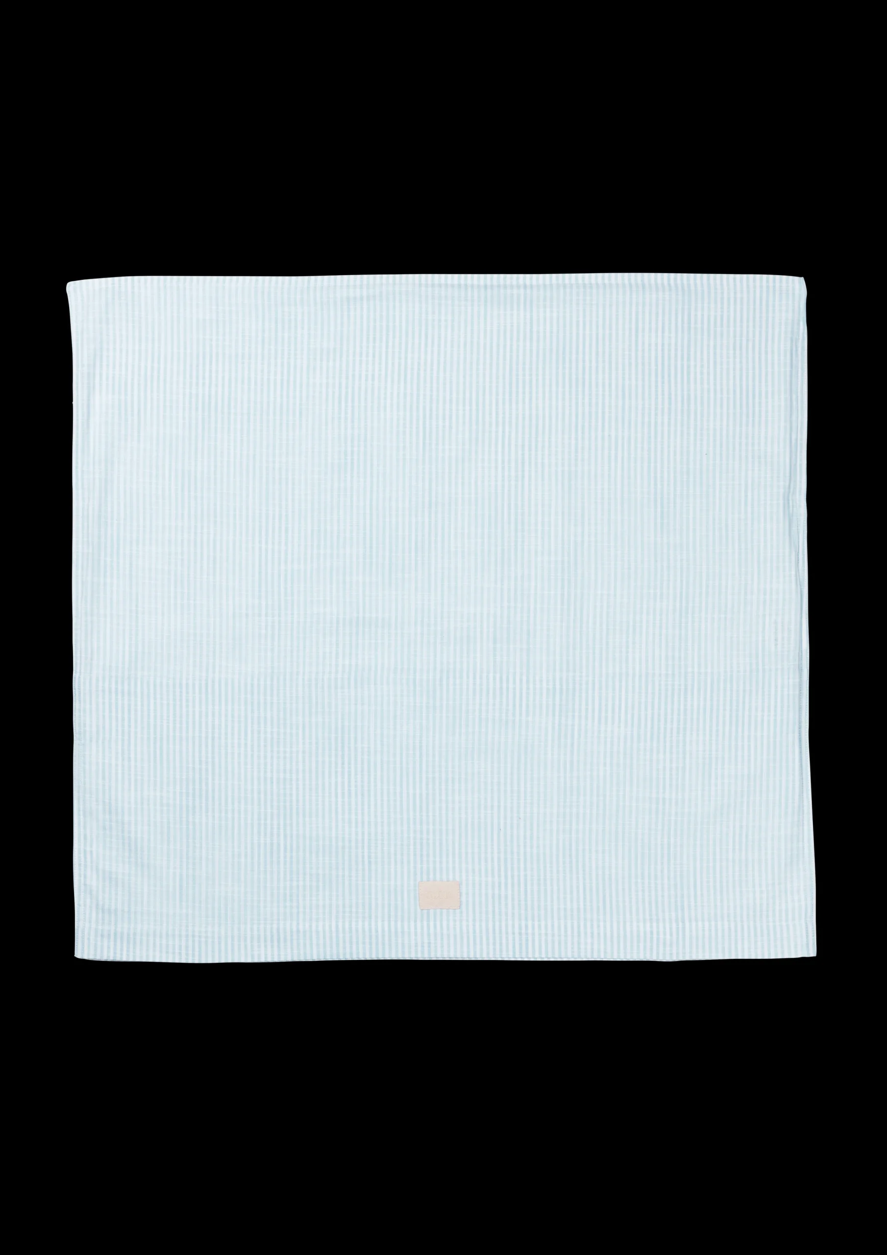 Best JUNA Monochrome Lines Pudebetræk 63x60 cm lys blå/hvid