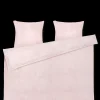 Best JUNA Monochrome Lines Sengetøj 140x220 cm rosa/hvid