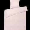 Online JUNA Monochrome Lines Sengetøj 150x210cm rosa/hvid | Køb nu