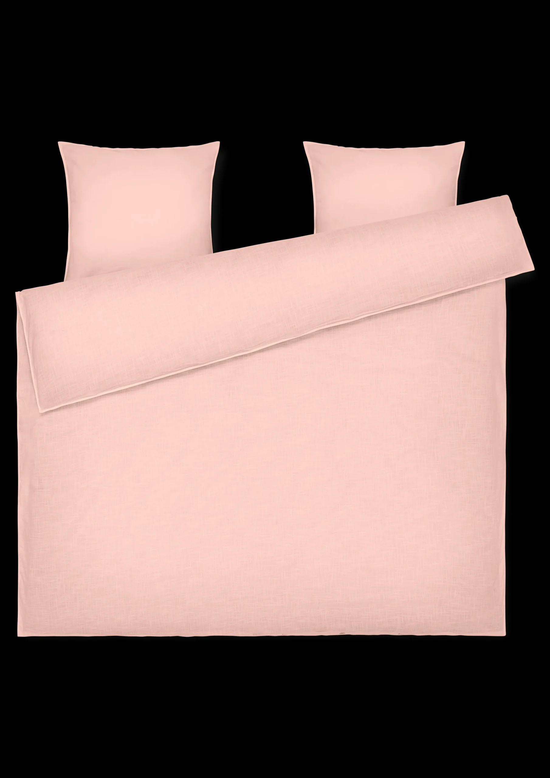 Outlet JUNA Monochrome Sengetøj 200x220 cm støvet rosa DK - Køb her