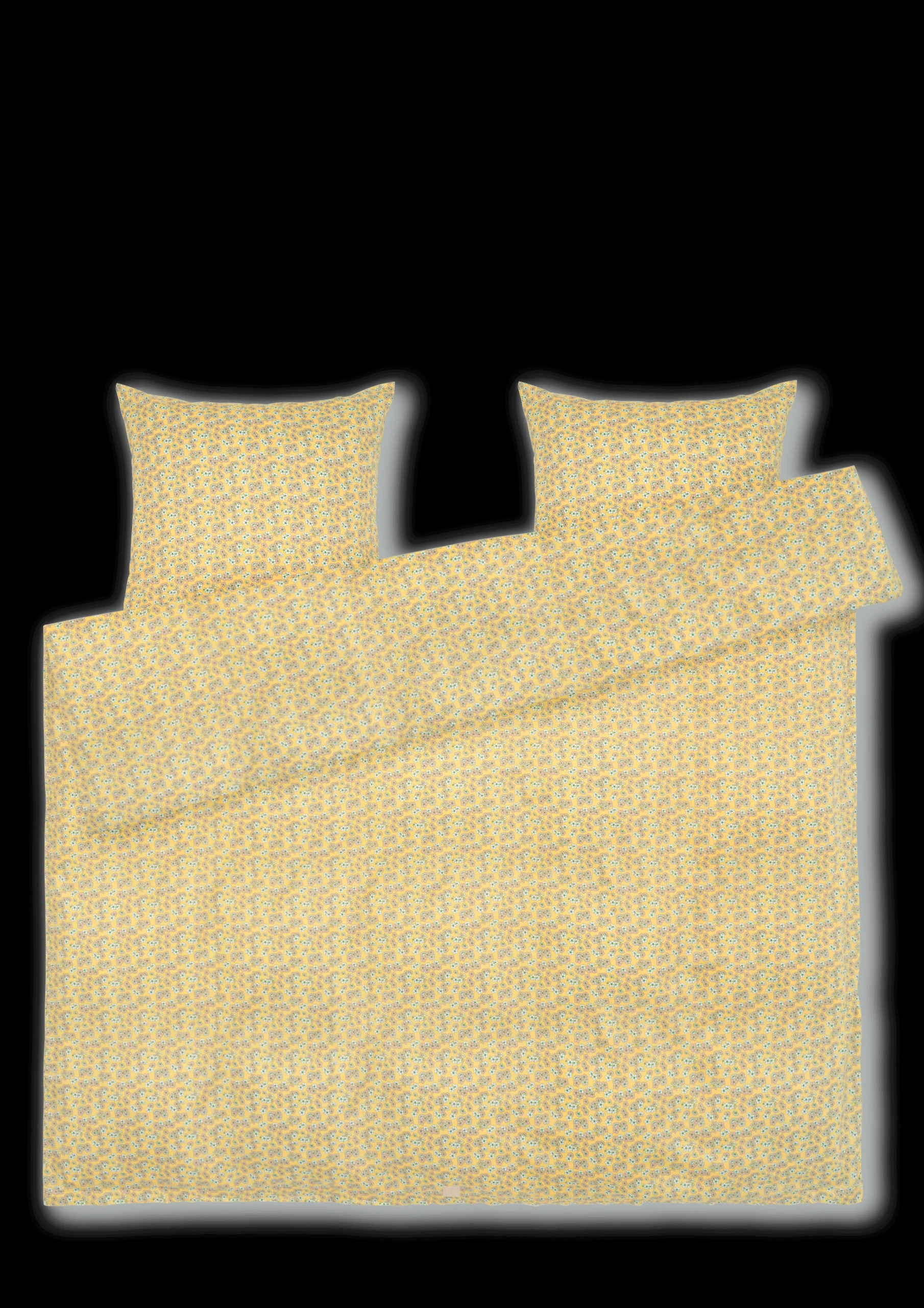Outlet JUNA Pleasantly Sengetøj 220x220 cm gul SE | Køb her