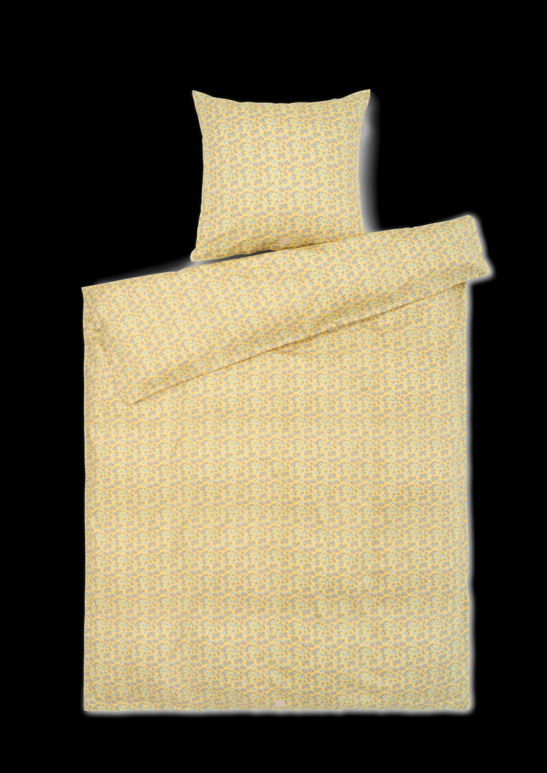 Clearance JUNA Pleasantly Sengetøj 150x210 cm gul SE | Køb her