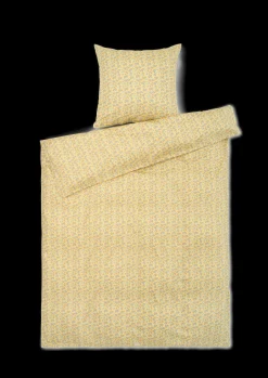 Discount JUNA Pleasantly Sengetøj 140x220 cm gul DK | Køb her