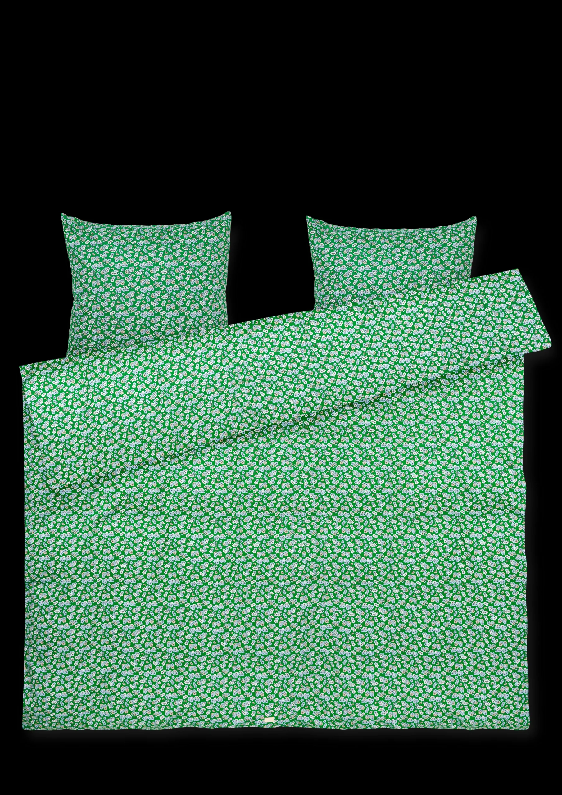 Best JUNA Pleasantly Sengetøj 220x220 cm grøn SE | Køb her