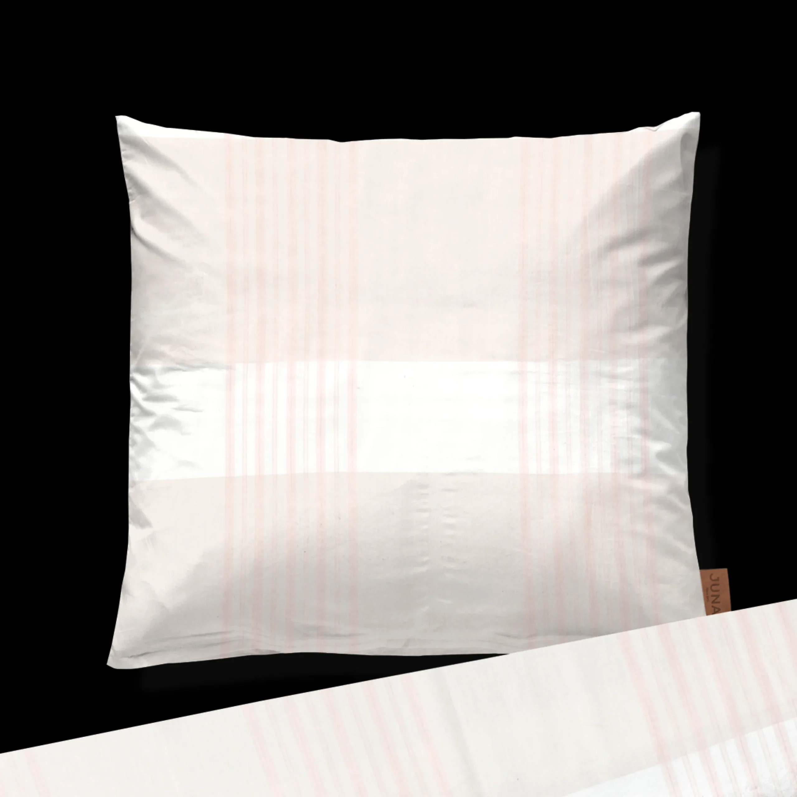 New JUNA Pudebetræk 60x50 cm i rosa fra serien Road | Køb her