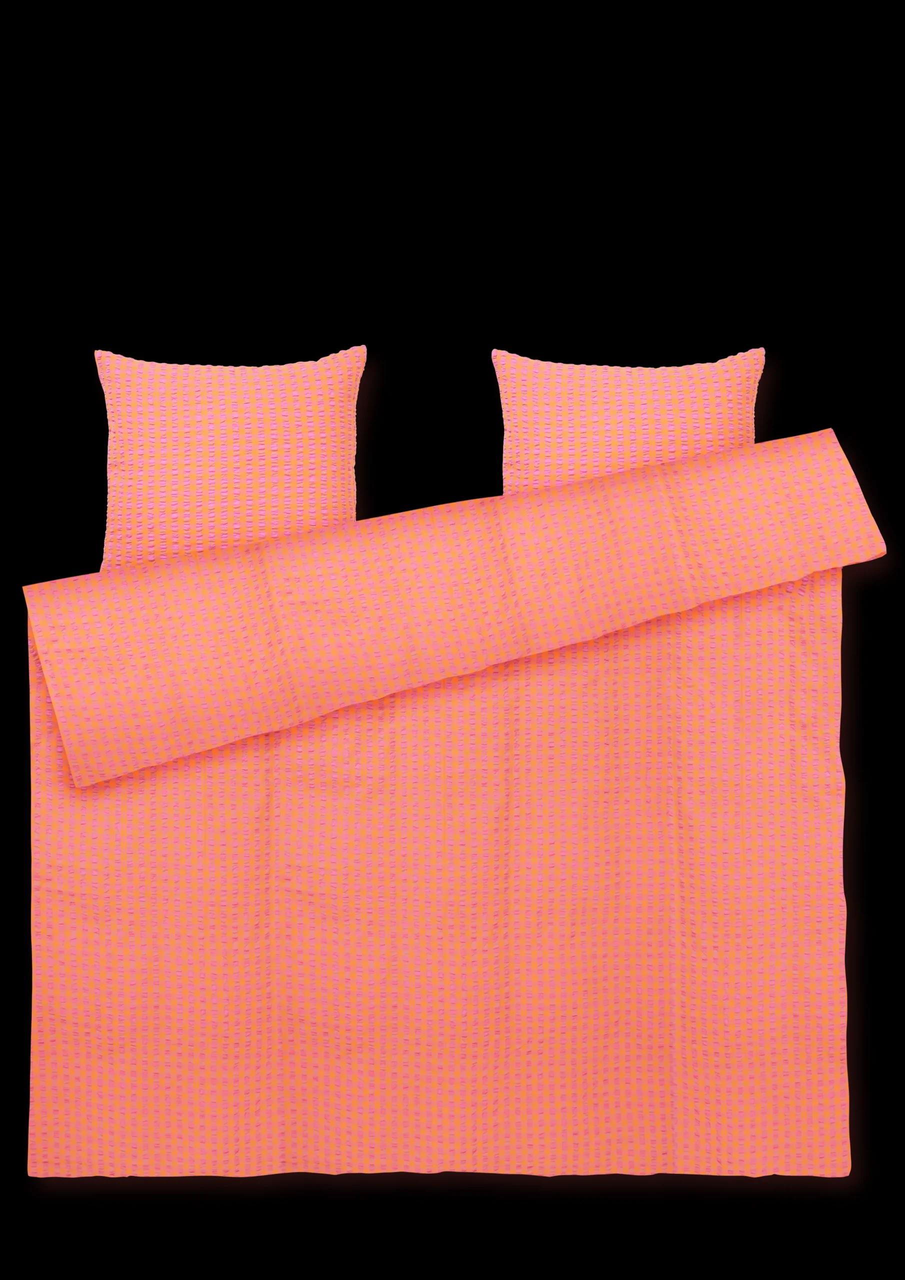 Best JUNA Sengetøj 220x220 cm i rosa fra serien Bæk&Bølge