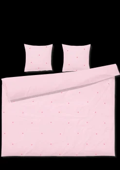 New JUNA Sengetøj 200x220 cm i rosa fra serien Daisy | Køb her