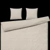 Discount JUNA Sengetøj 200x220 cm i sand fra serien Daisy | Køb her
