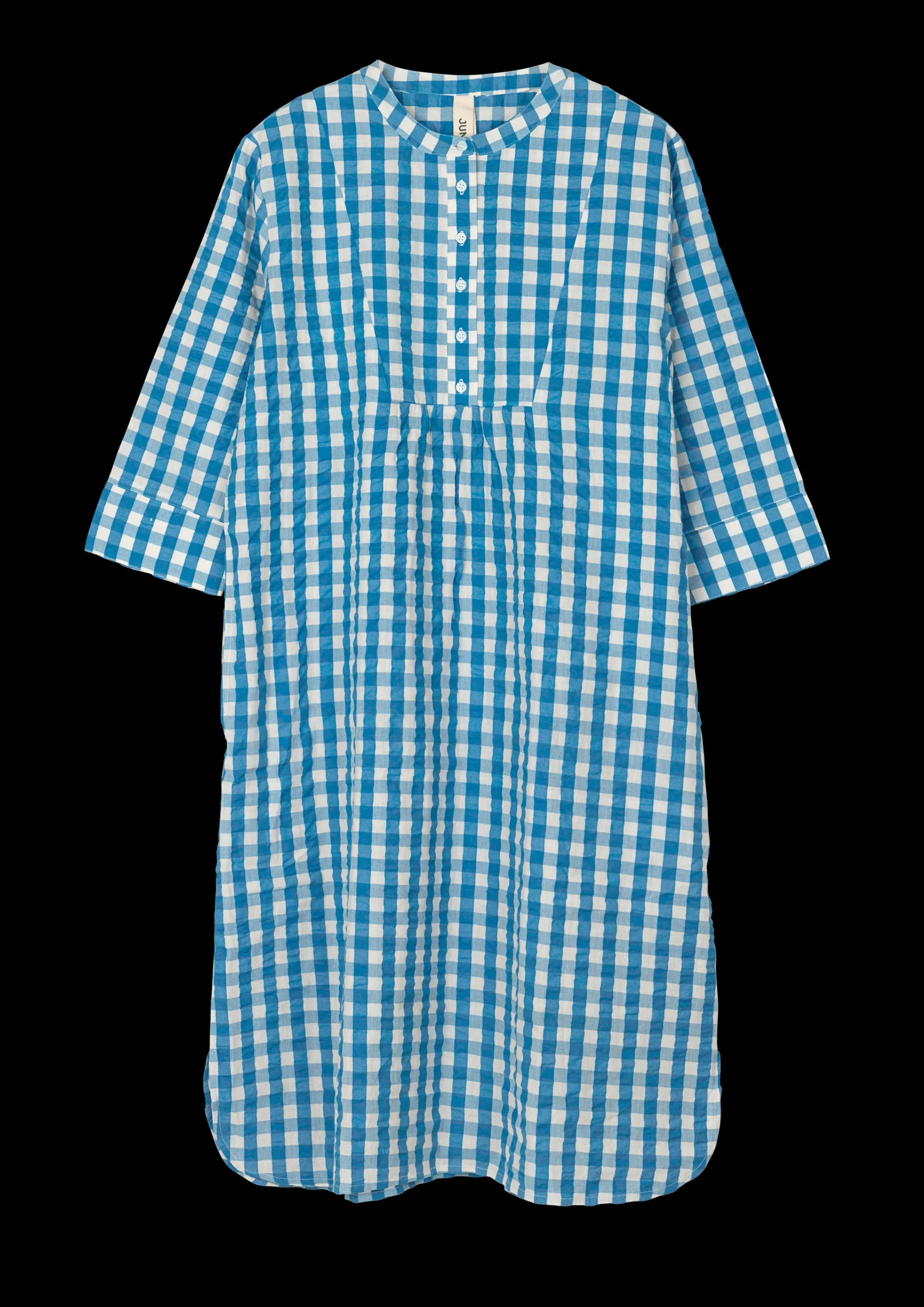 Sale JUNA Sonja dress S/M i blå fra serien Bæk&Bølge | Køb her