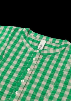 Discount JUNA Sonja dress S/M i grøn fra serien Bæk&Bølge | Køb her