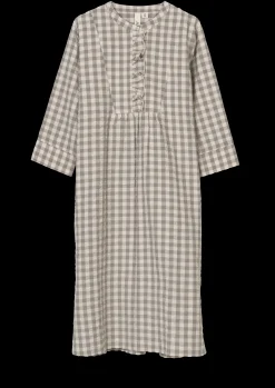 JUNA Sonja dress XS i grå fra serien Bæk&Bølge | Køb her