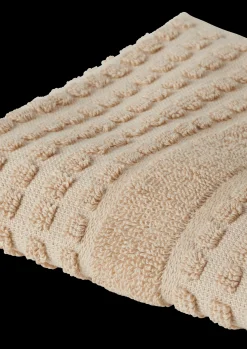 New JUNA Vaskeklud 30x30 cm i sand fra serien Check | Køb her