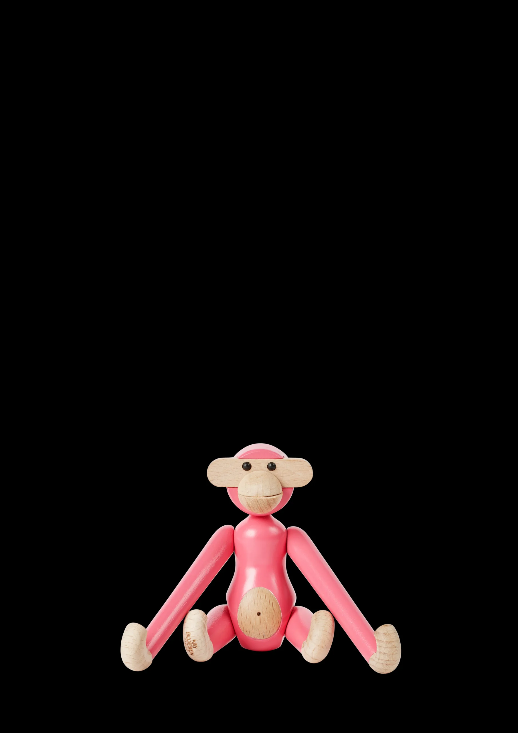 Discount Kay Bojesen Abe mini i rosa fra serien Monkey | Køb her