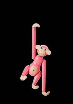 Discount Kay Bojesen Abe mini i rosa fra serien Monkey | Køb her