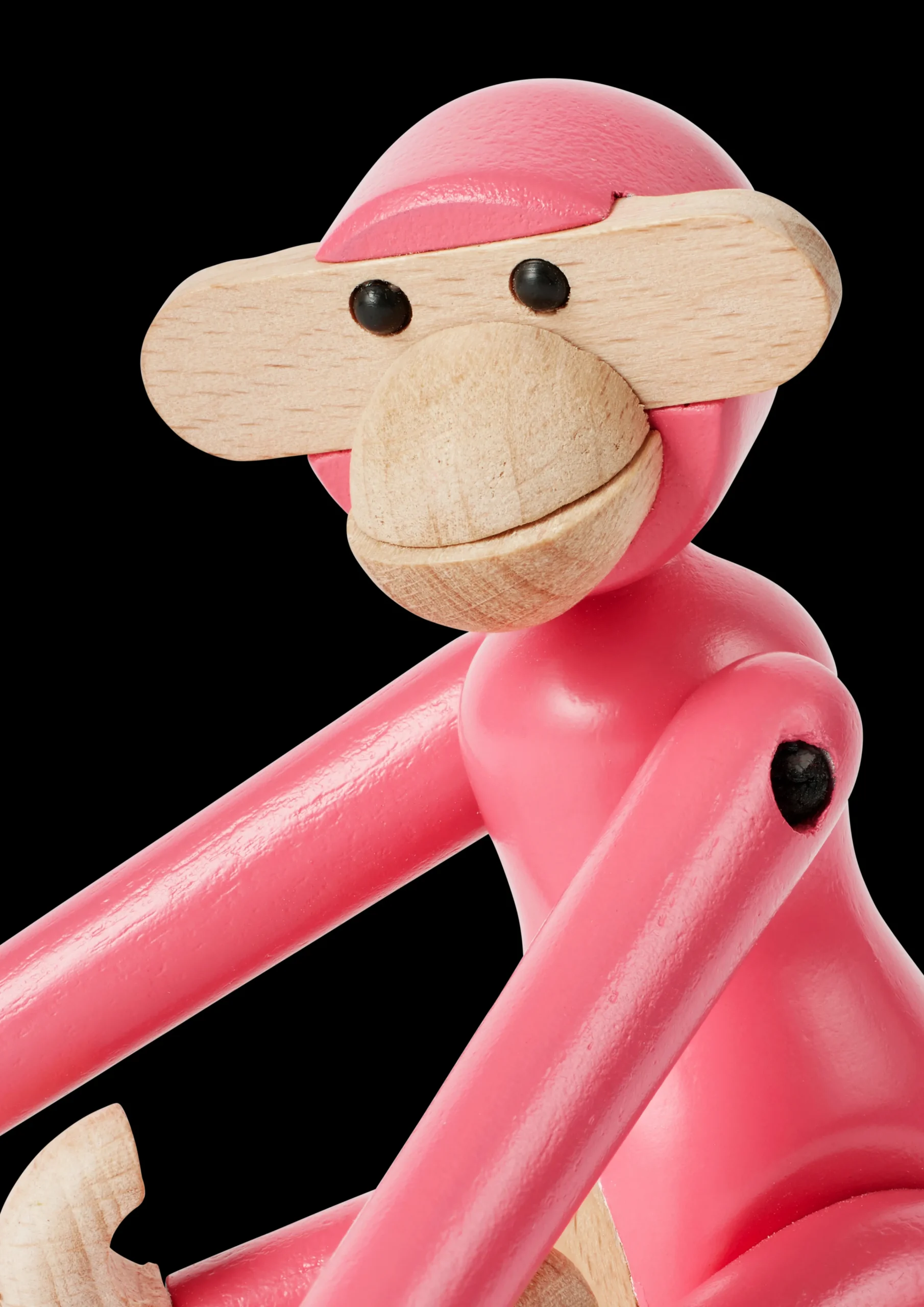 Discount Kay Bojesen Abe mini i rosa fra serien Monkey | Køb her