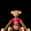 Clearance Kay Bojesen Abe x DBU Kvinde 2024 stor teak/limba - Køb her