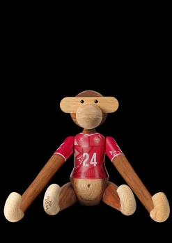 Clearance Kay Bojesen Abe x DBU Kvinde 2024 stor teak/limba - Køb her