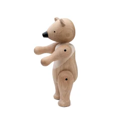 Best Kay Bojesen Bjørn mellem i træ fra serien Other animals