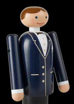 Discount Kay Bojesen Brudgom H18 cm i blå fra serien Figurines
