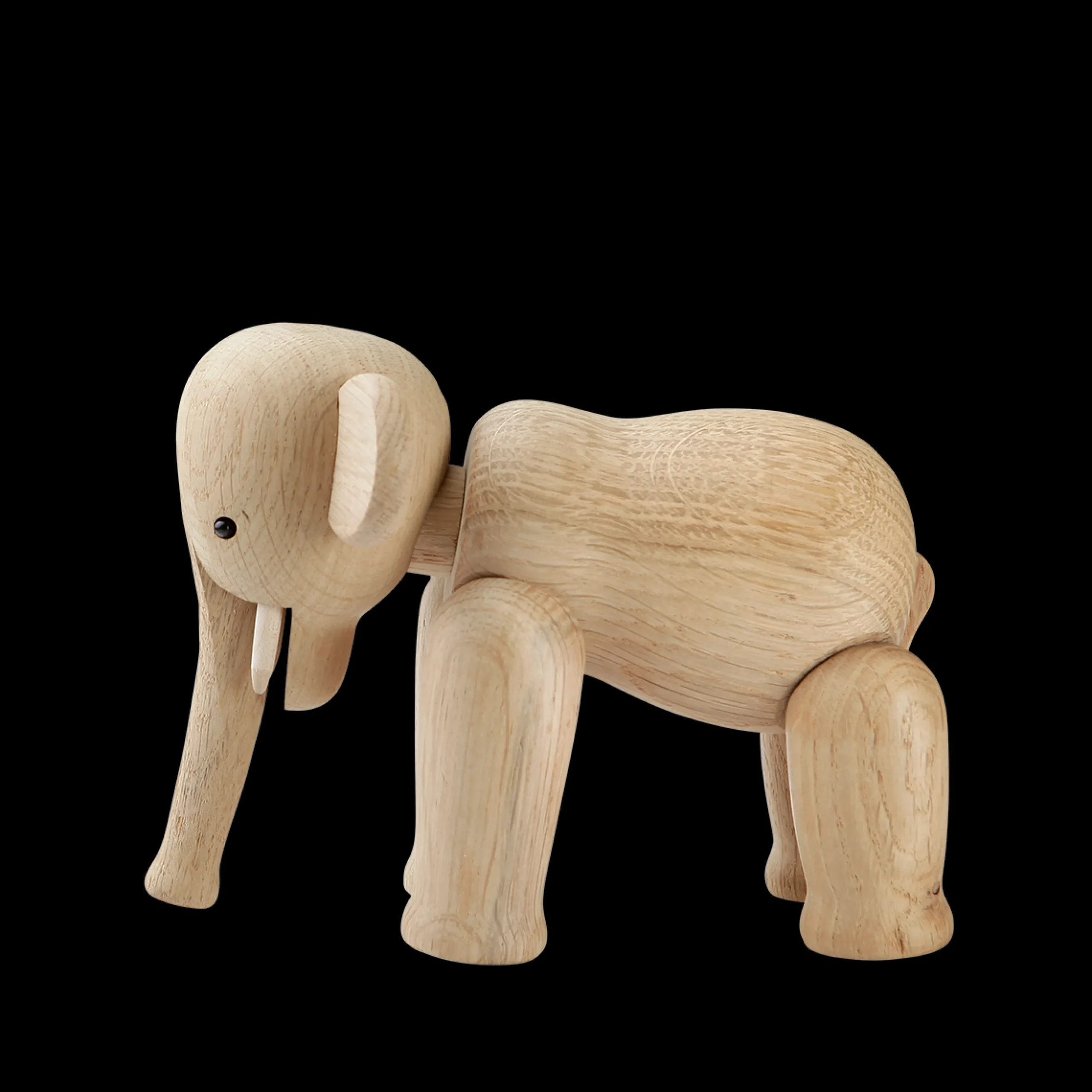 New Kay Bojesen Elefant mini i træ fra serien Other animals