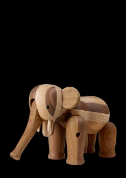 Clearance Kay Bojesen Elefant Reworked jubilæum stor mix træ | Køb her