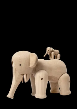 Best Kay Bojesen Elefant XXL i træ fra serien Masterpieces