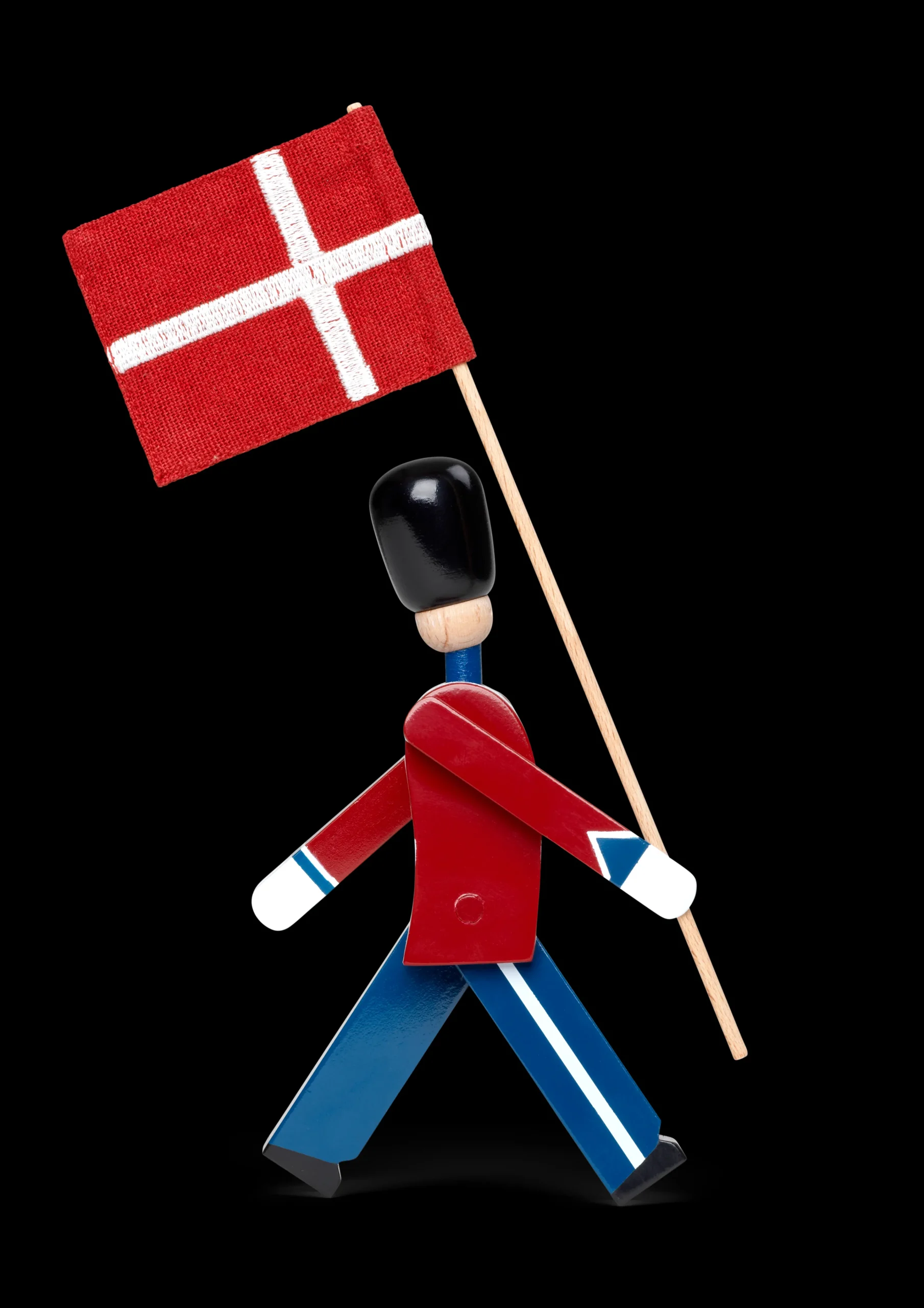 Clearance Kay Bojesen Fanebærer mini i rød fra serien Figurines