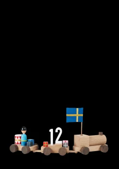 New Kay Bojesen Fødselsdagstog Svensk eg/røget eg | Køb her