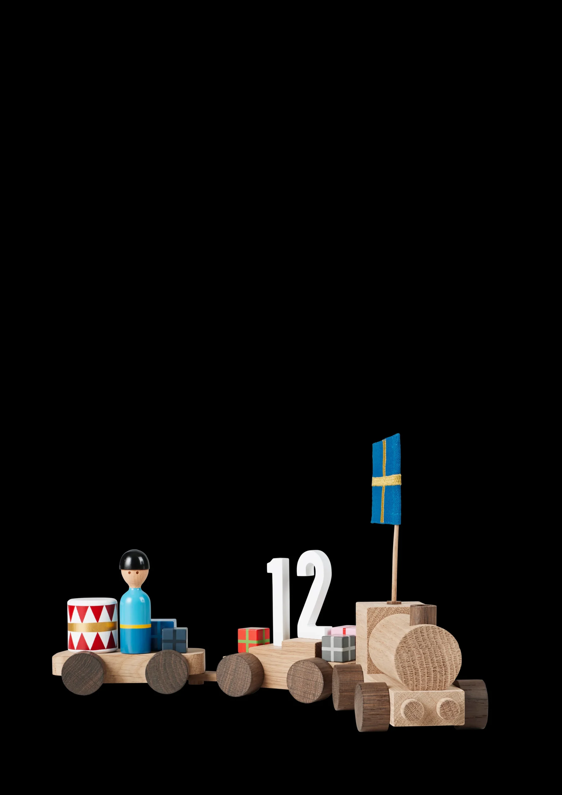 New Kay Bojesen Fødselsdagstog Svensk eg/røget eg | Køb her