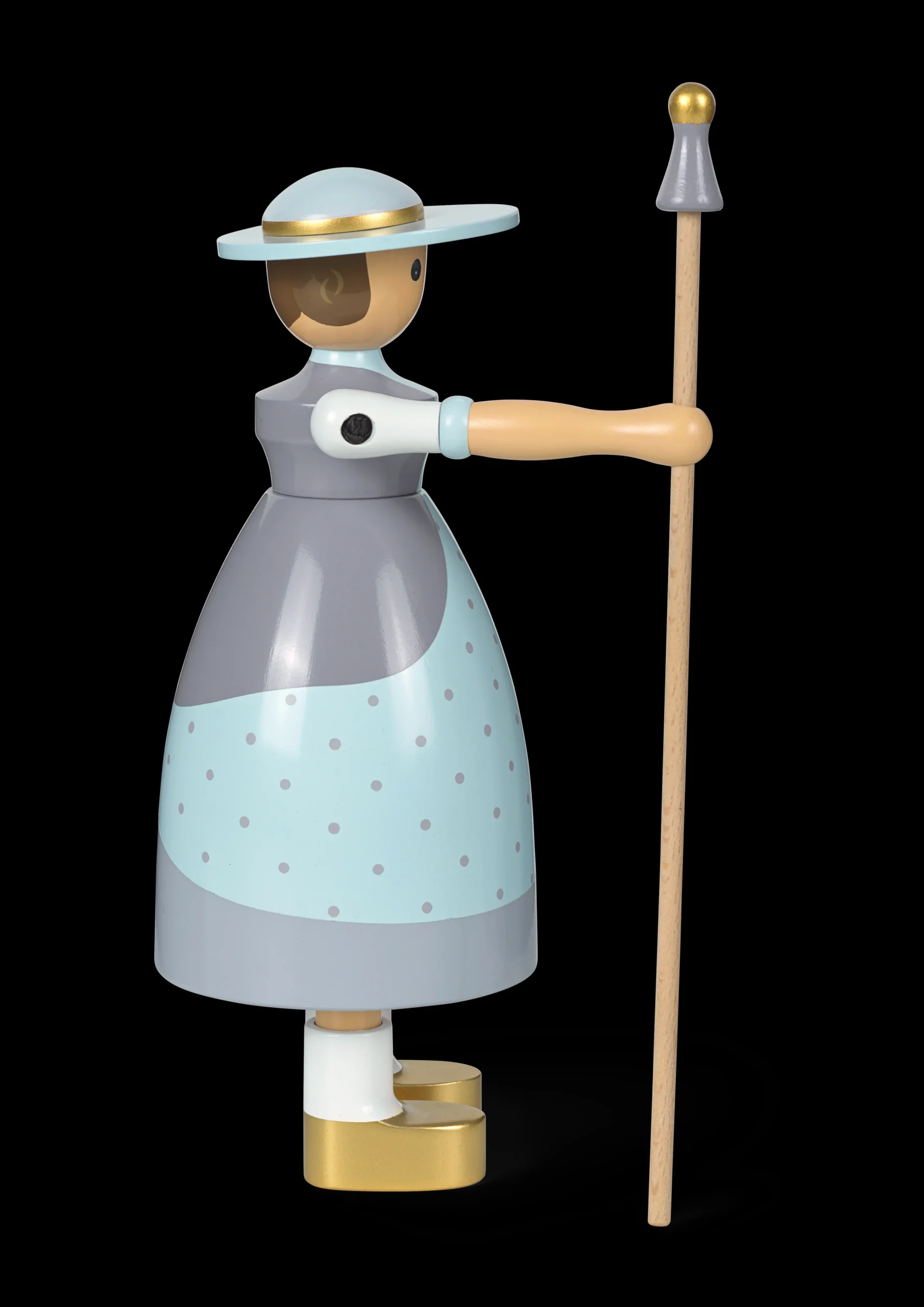 Clearance Kay Bojesen Hyrdinde H20 i blå fra serien Figurines