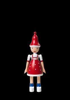 Clearance Kay Bojesen Jule Lise H17,5 i rød fra serien Figurines