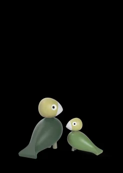 Hot Kay Bojesen Liv & Lykke 1 par i grøn fra serien Birds