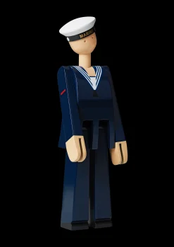 Outlet Kay Bojesen Marine H20.5 cm i blå fra serien Figurines