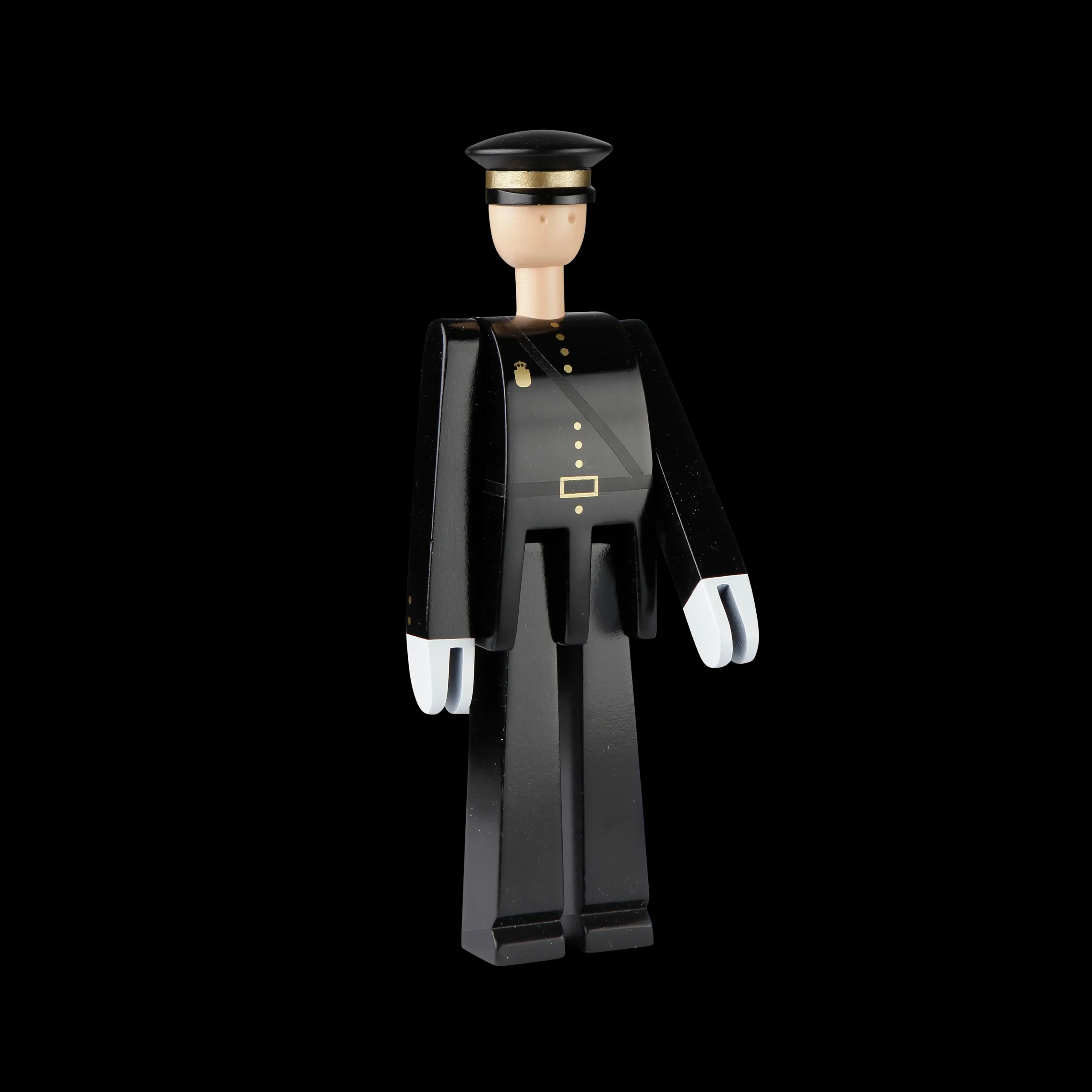 Discount Kay Bojesen Politimand H20 cm i sort fra serien Figurines