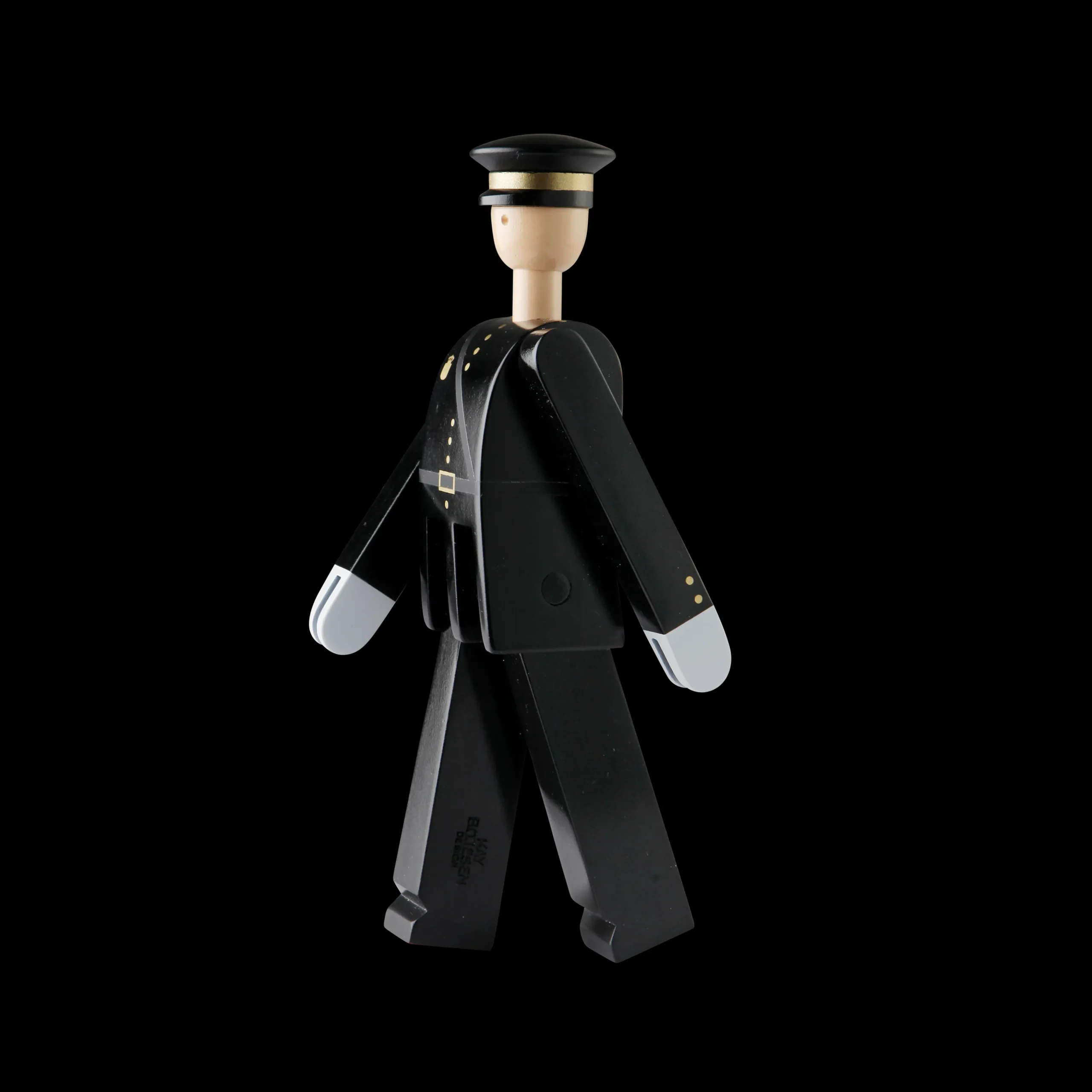 Discount Kay Bojesen Politimand H20 cm i sort fra serien Figurines