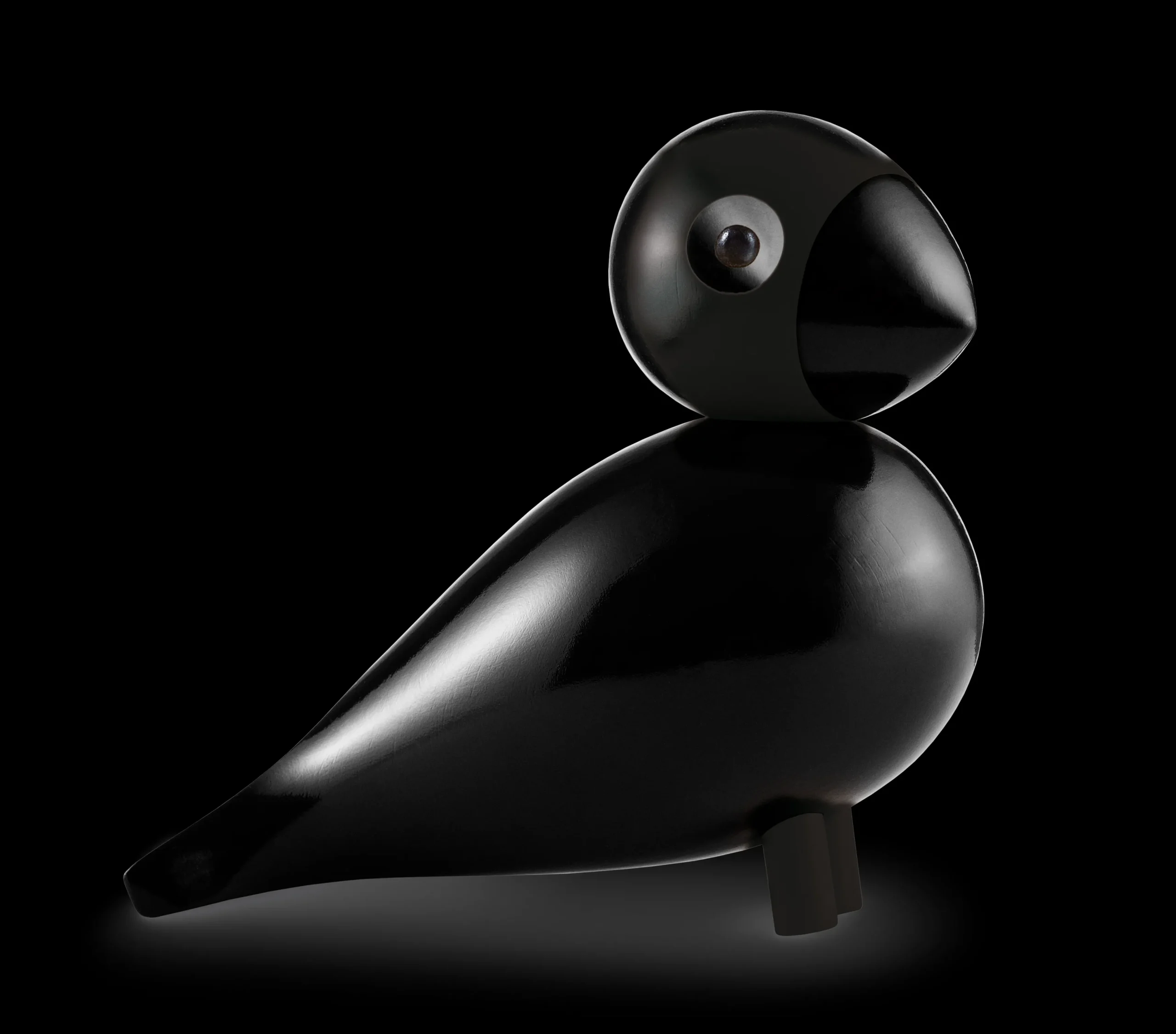 Sale Kay Bojesen Ravn Sangfugl stor i sort fra serien Birds
