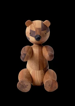Best Kay Bojesen Reworked jubilæum Bjørn mellem i træ | Køb her