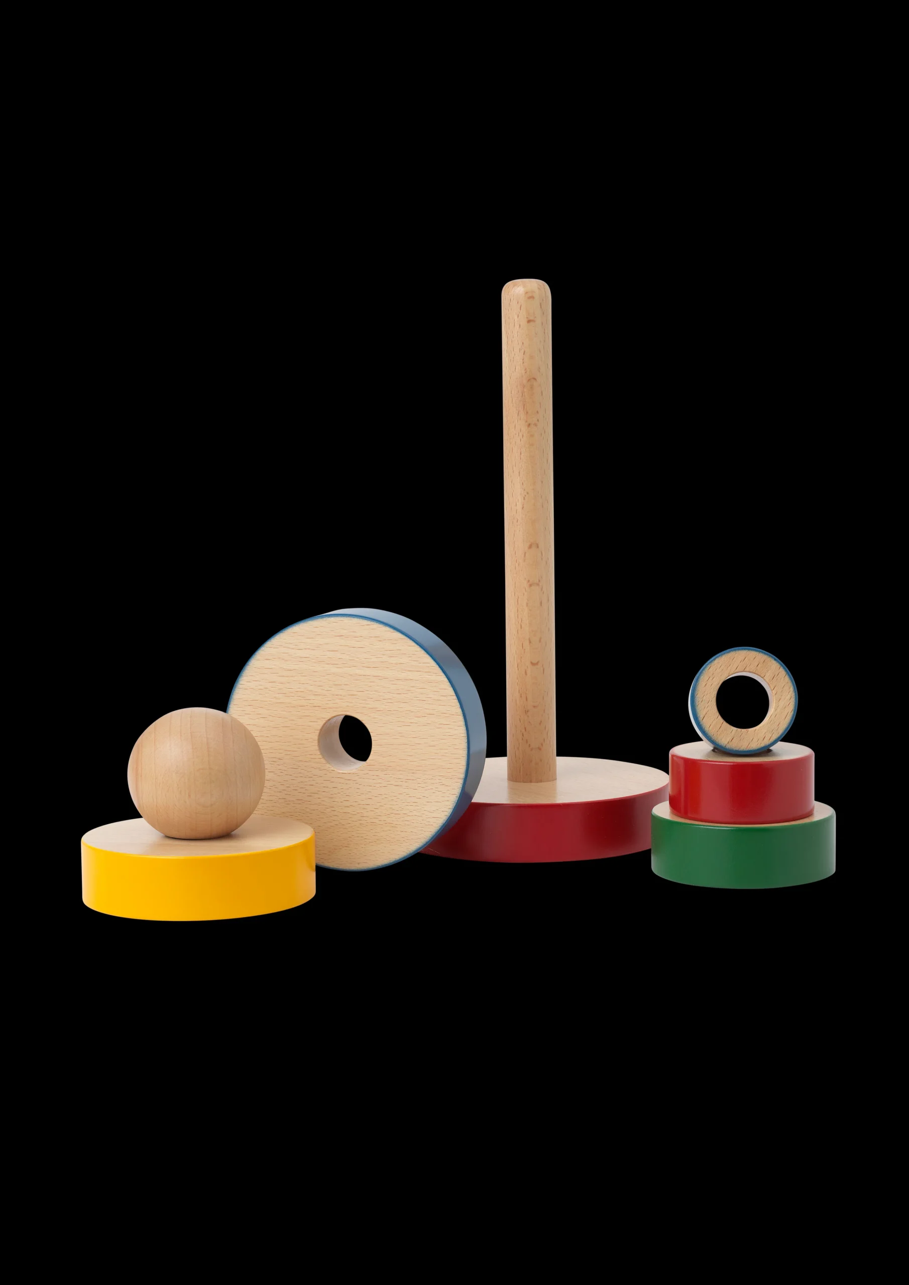 Discount Kay Bojesen Stabel Tårn Ø11 cm i multi fra serien Babies