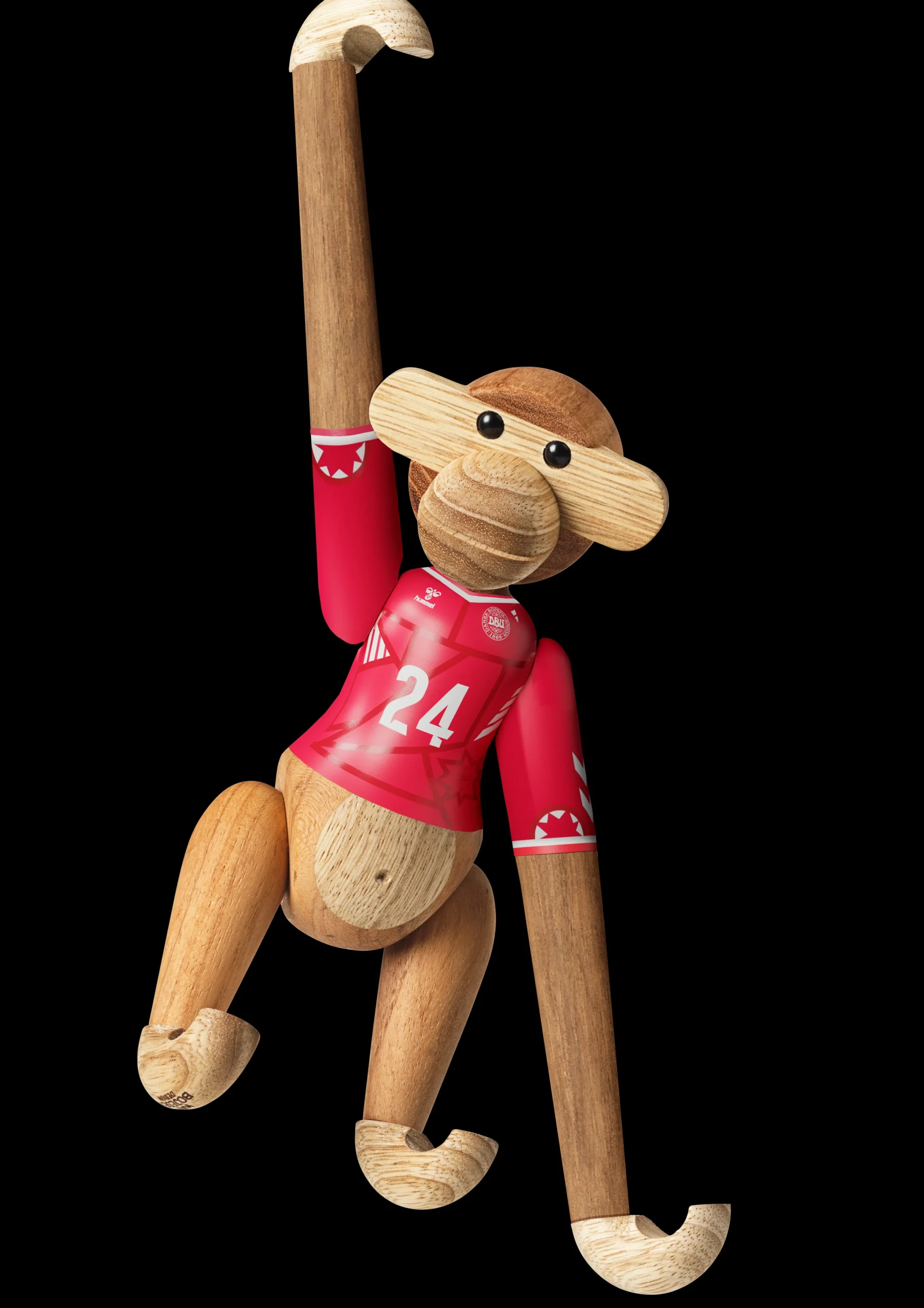 Sale Kay Bojesen x DBU Abe Kvinde 2024 lille teak/limba | Køb her