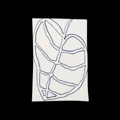 Sale Kähler blad 28x41cm i hvid fra serien Relief | Køb her