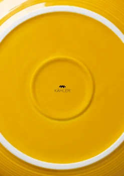 Clearance Kähler Colore Bordfad Ø34 cm saffron yellow | Køb her